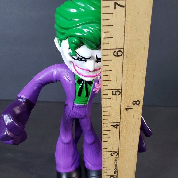 Mattel The Joker Flextreme Bendable 7” Purple Figure Toy Big Hands - Picture 3 of 7